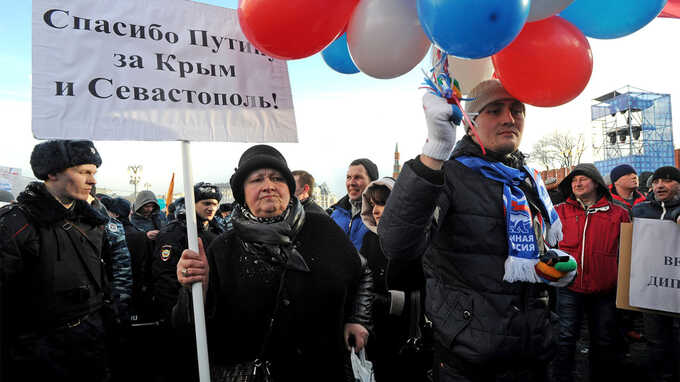 В Москве организуют массовку для "концерта", запланированного на первый день после переизбрания Путина